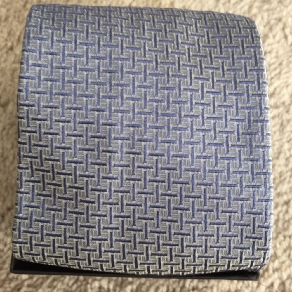 Italian made blue tie​